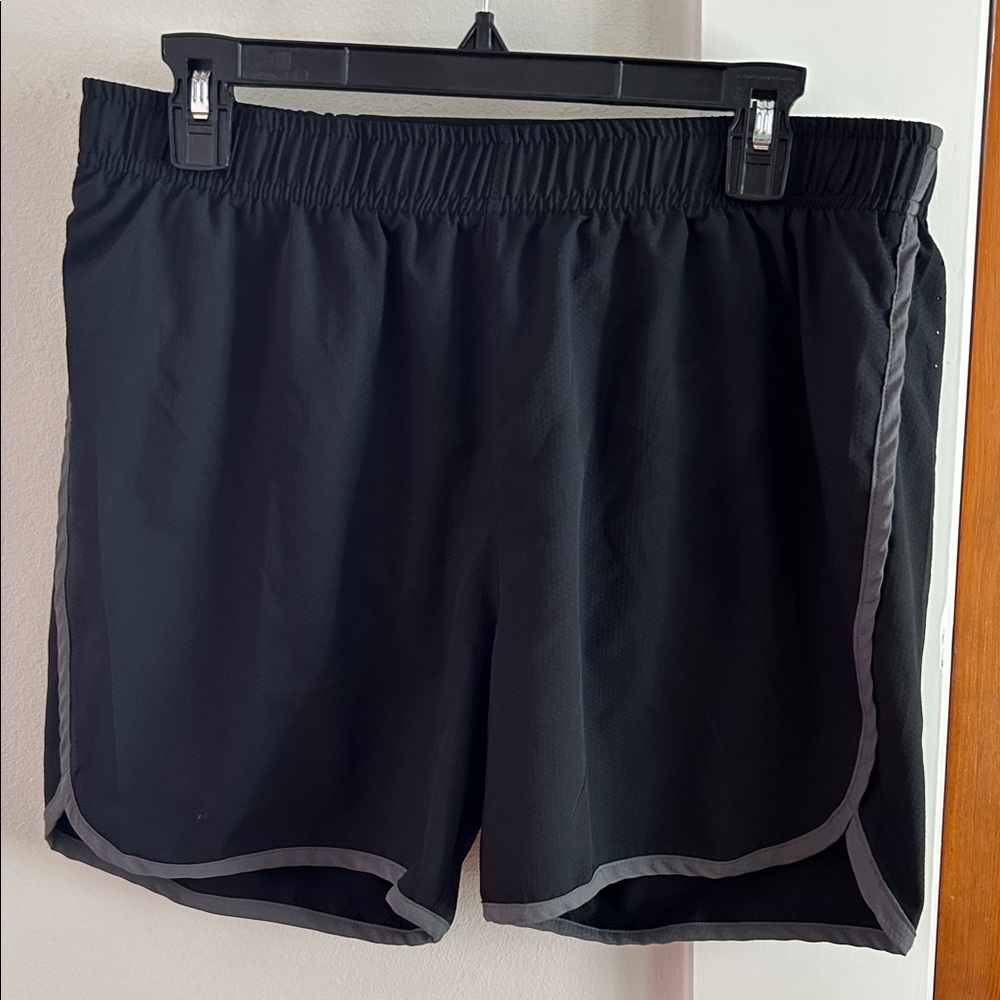 Men's Black Athletic Shorts